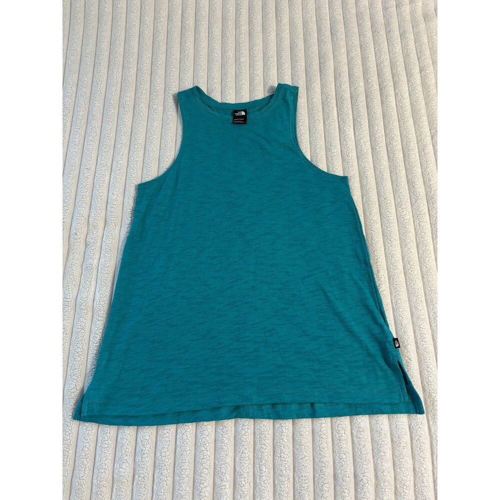 The North Face Emerine Tank Top Womens Large Blue Green Teal Summer Hiking